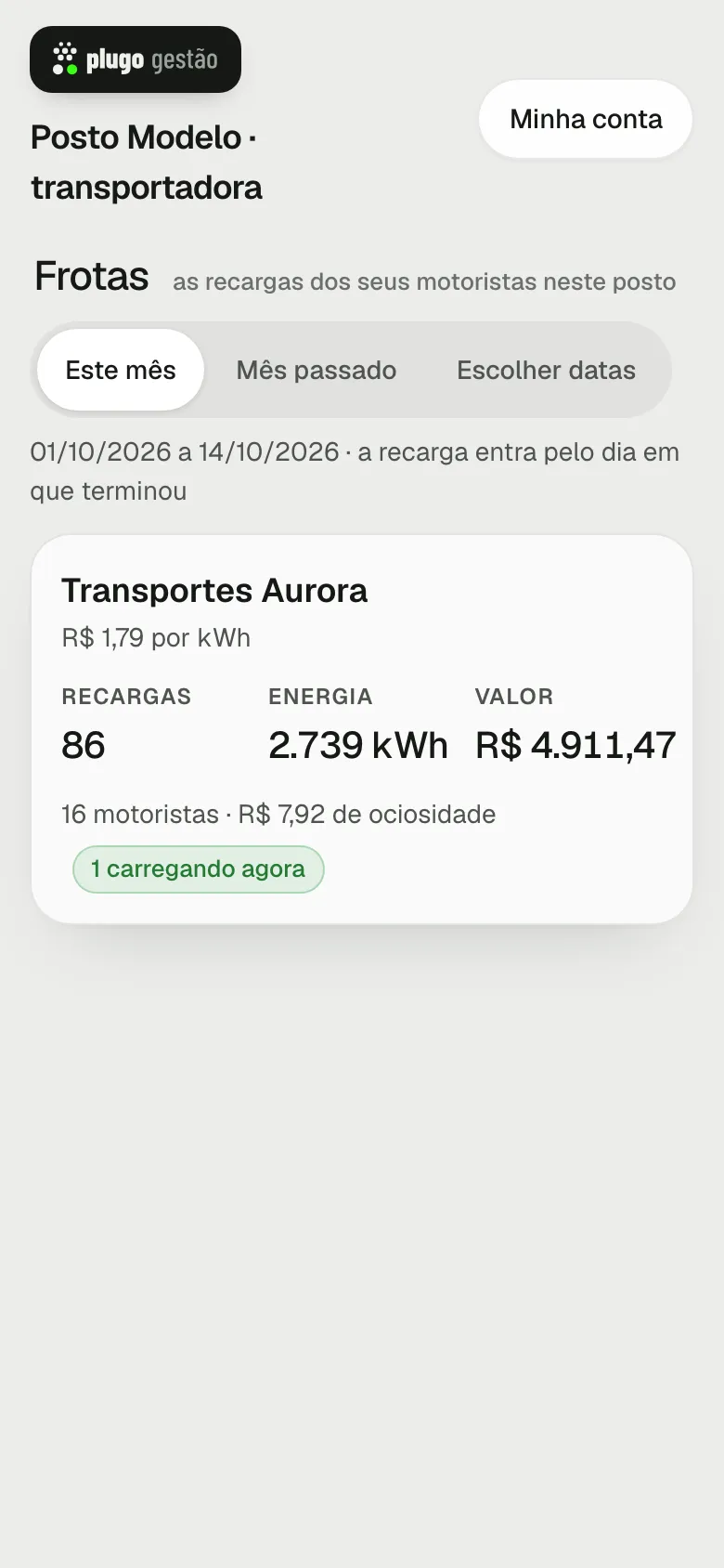 Frotas: o que a transportadora vê